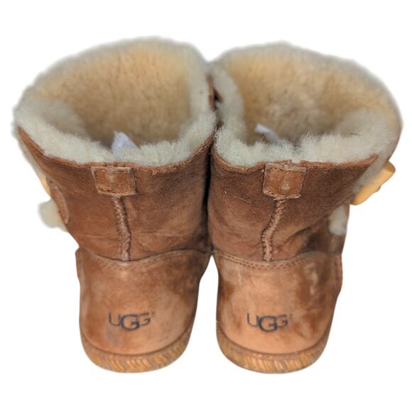 Ugg‎ Australia Garnet Boot Women 7.5 Suede Shearling Boho Festival Cabincore - Picture 4 of 6